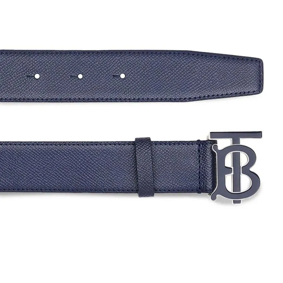 Mua Thắt Lưng Burberry Monogram Motif Leather Belt 35mm Màu Xanh Navy -  Burberry - Mua tại Vua Hàng Hiệu h042340