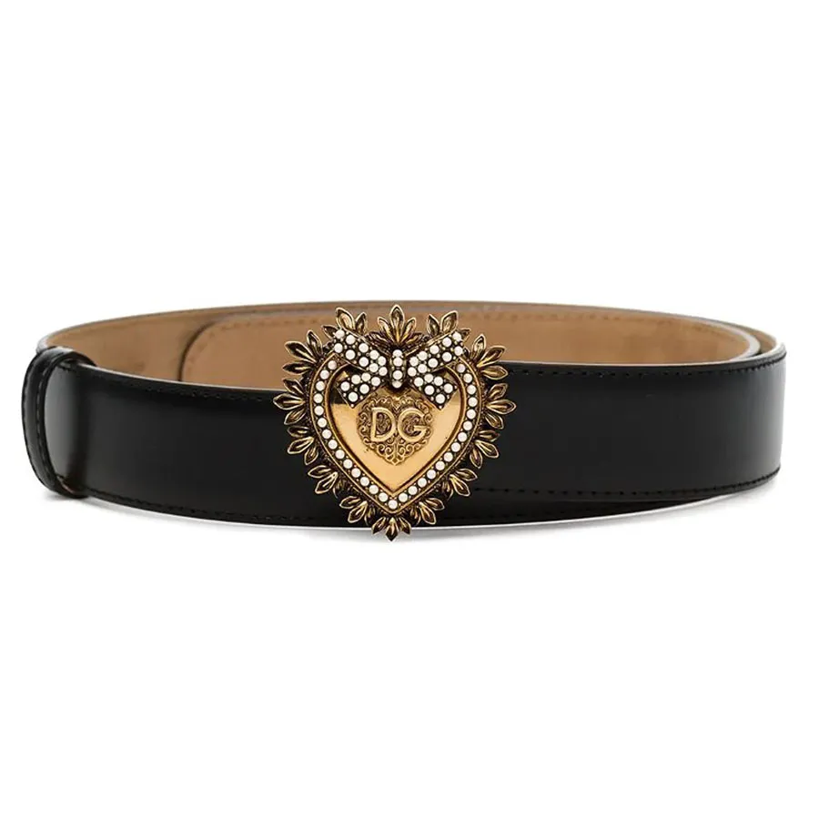 Mua Thắt Lưng Dolce & Gabbana Women's Devotion Buckle Belt  BE1316-AK861-80999 Màu Đen - Dolce & Gabbana - Mua tại Vua Hàng Hiệu h042502