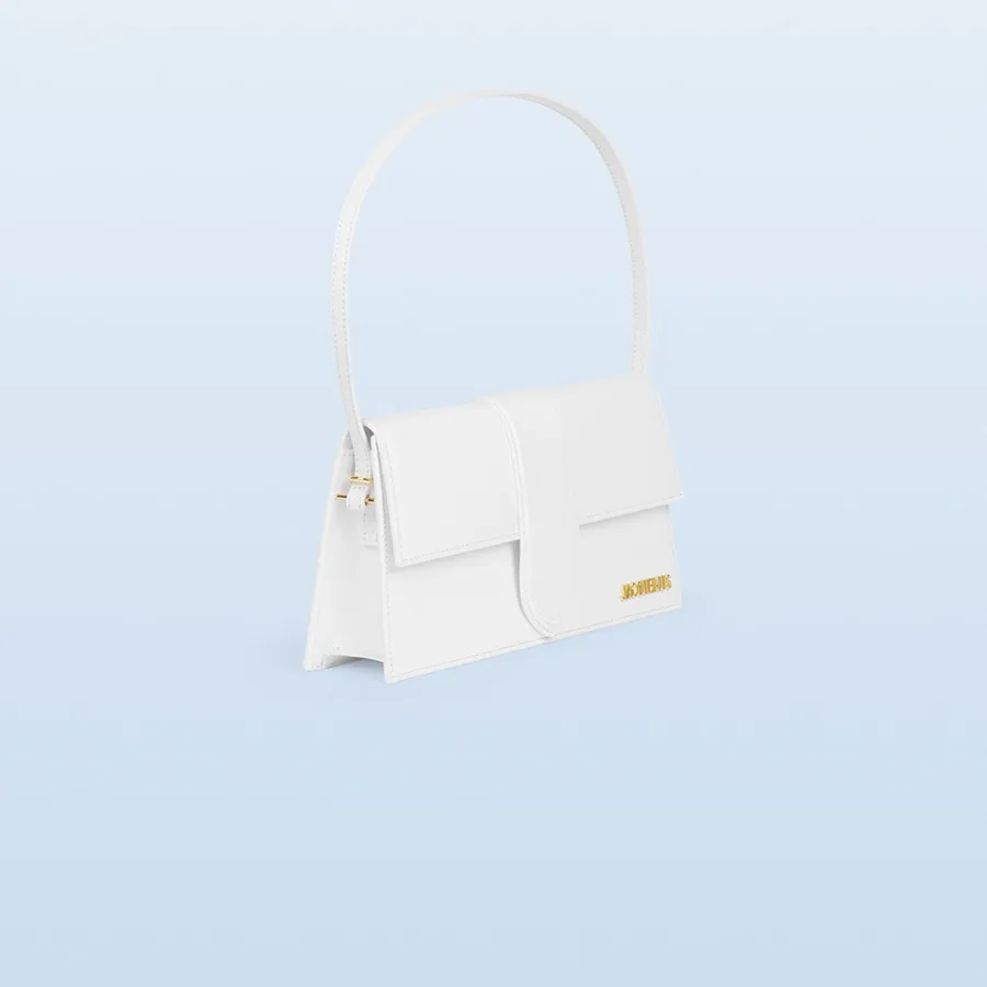 Mua Túi Xách Jacquemus Le Bambino Long Envelope Shoulder Bag Size 28 Màu Trắng Jacquemus Mua