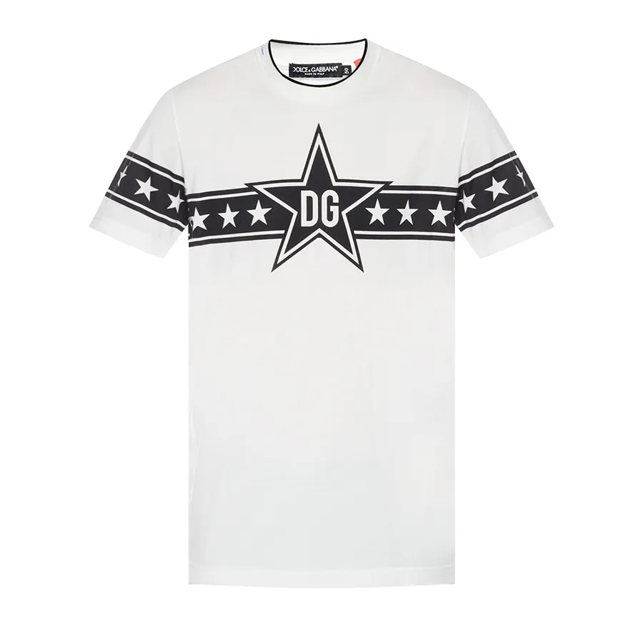 Mua Áo Phông Dolce & Gabbana Logo-Printed T-Shirt G8KD0T-FI7K5 Màu Trắng -  Dolce & Gabbana - Mua tại Vua Hàng Hiệu h045517