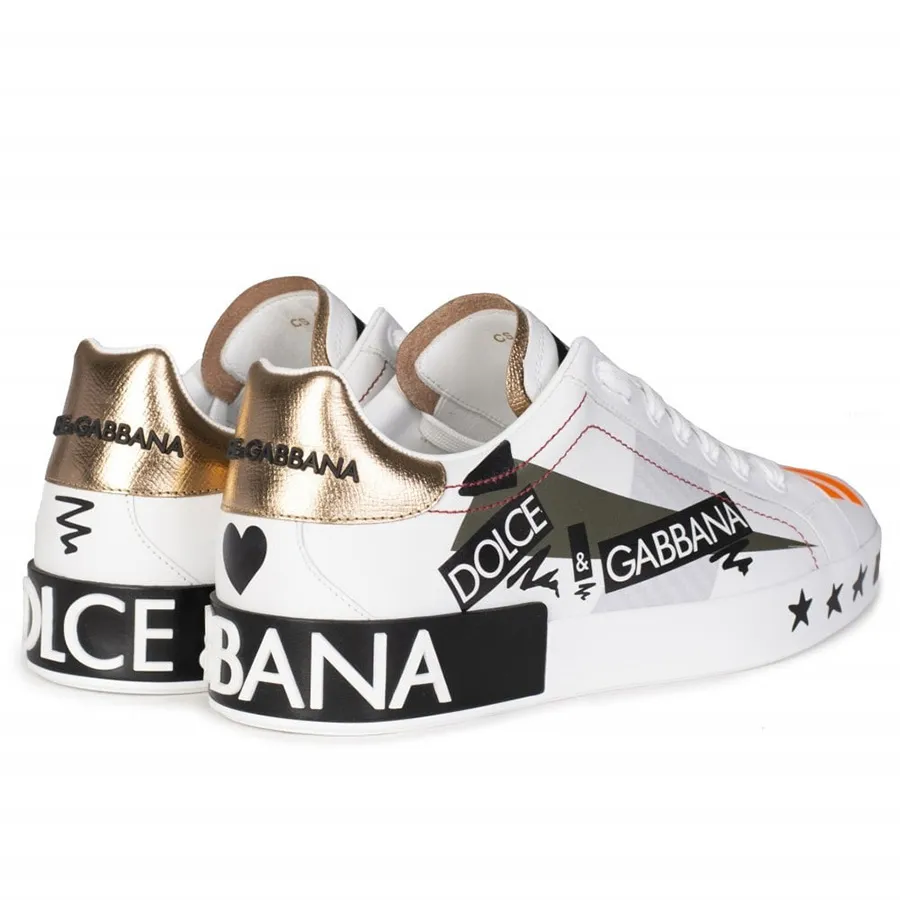 Mua Giày Sneakers Dolce & Gabbana Logo Low-Top CS1587 AZ860 Màu Trắng -  Dolce & Gabbana - Mua tại Vua Hàng Hiệu h045666