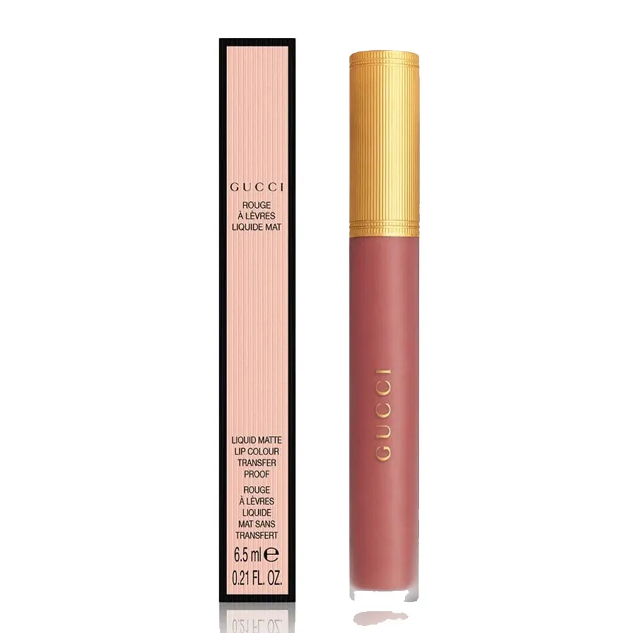 Son Kem Lì Gucci Rouge Liquid Matte 208 They Met In Argentina Màu Hồng Đất