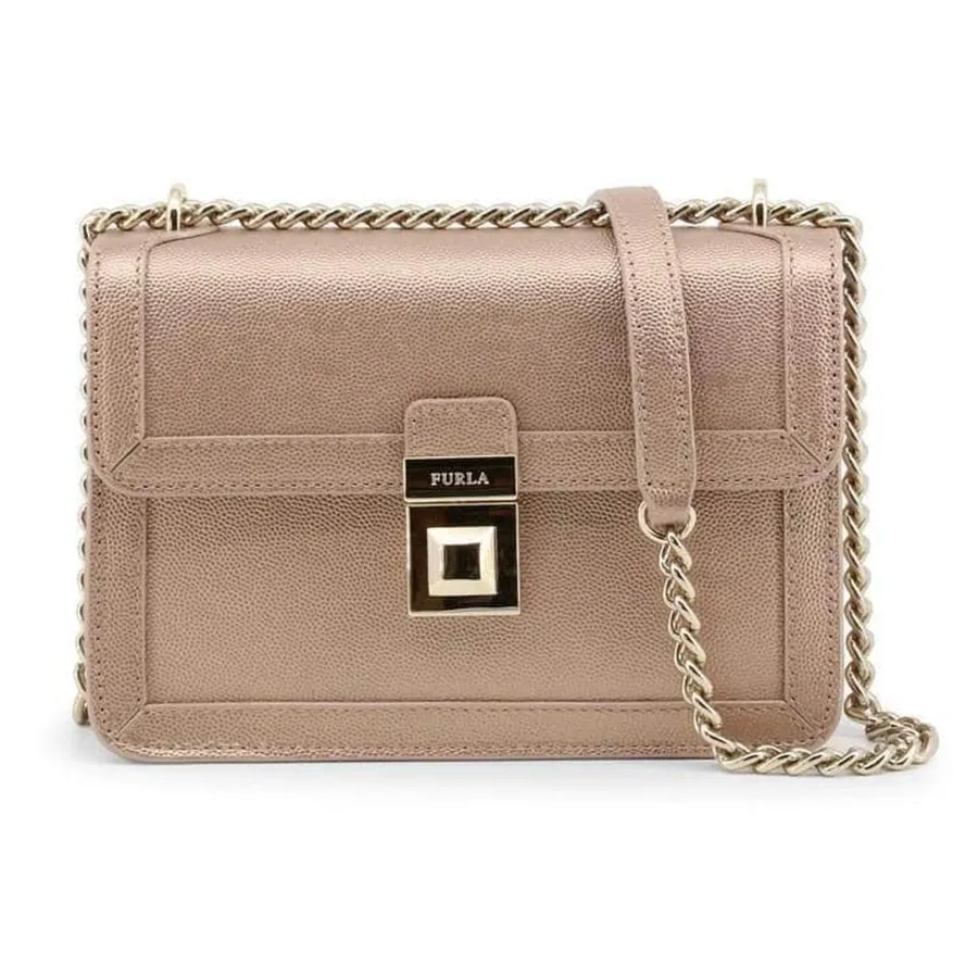 Túi Đeo Chéo Furla Dixie Women Leather Crossbody Bag Màu Hồng