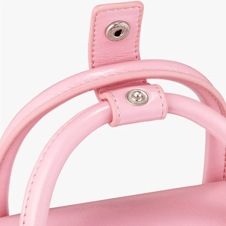 Túi Xách Tay Find Kapoor Marty Bag 12 Crinkled Pink Màu Hồng | Vua 
