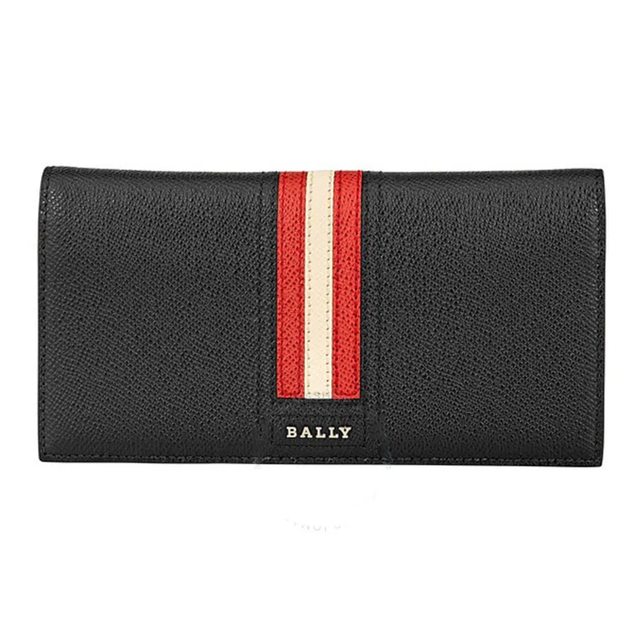 Bally - Ví Nam Bally Taliro Bi - Fold Wallet Black 2000185743356 Màu Đen - Vua Hàng Hiệu