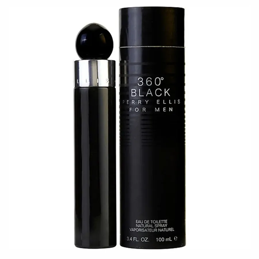 Nước hoa - Nước Hoa Nam Perry Ellis 360 Black EDT 100ml - Vua Hàng Hiệu