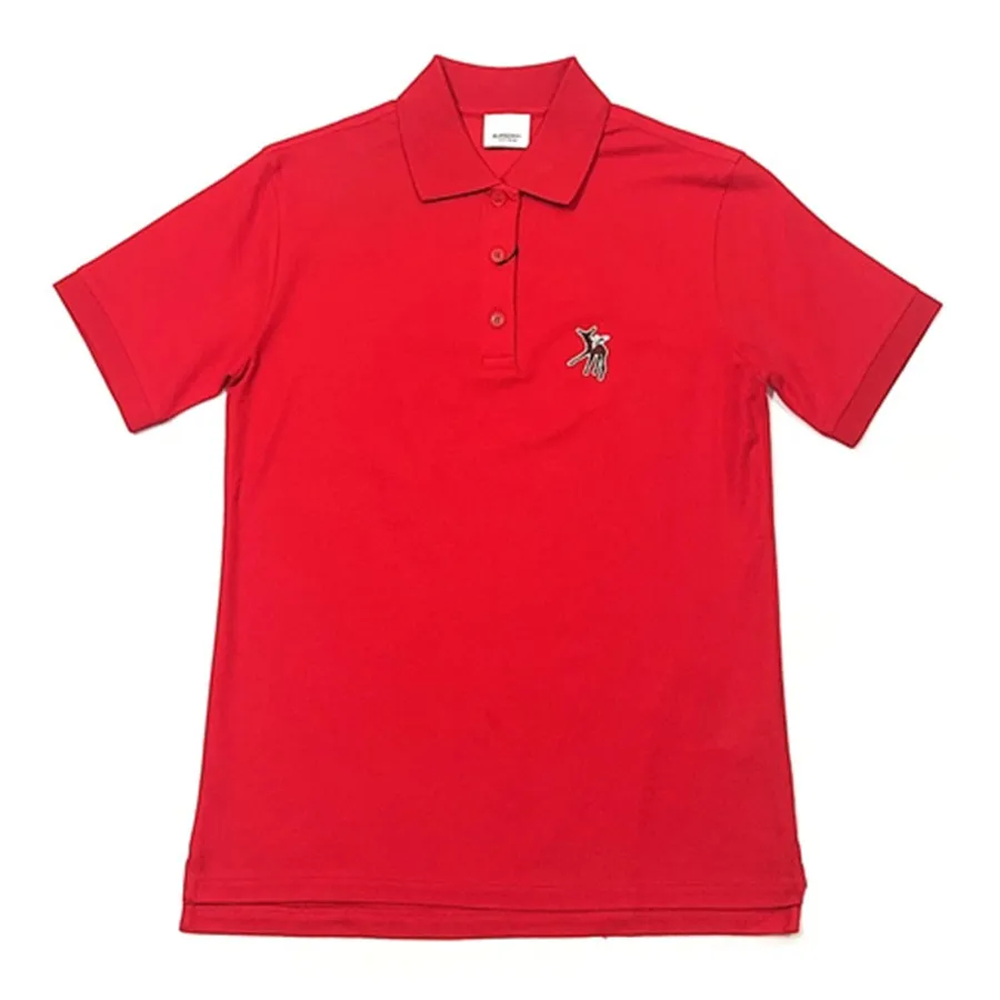 Mua Áo Polo Burberry Appliquéd Cotton-Piqué Polo Shirt Màu Đỏ Size M -  Burberry - Mua tại Vua Hàng Hiệu h046639
