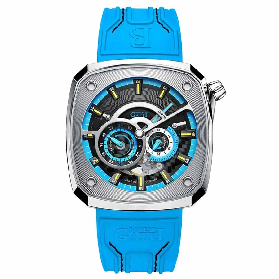 Đồng hồ Bonest Gatti Nam - Đồng Hồ Nam Bonest Gatti Offshore Speed B966011R Màu Xanh Blue - Vua Hàng Hiệu