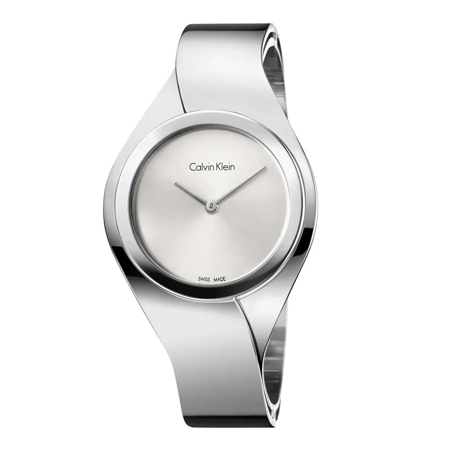 Đồng hồ Calvin Klein Thép không gỉ - Đồng Hồ Nữ Calvin Klein CK Senses Women's Watch K5N2S126 Màu Bạc - Vua Hàng Hiệu