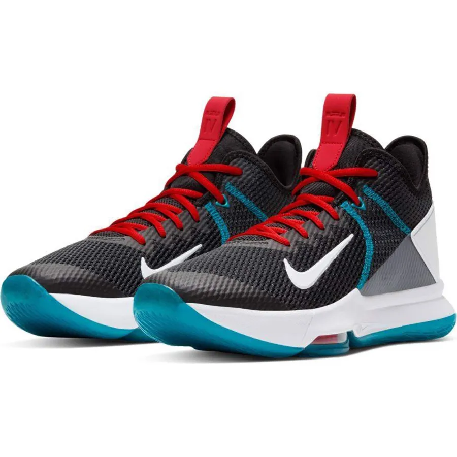 Giày Bóng Rổ Nike LeBron Witness Black Red Glass Blue BV7427-005