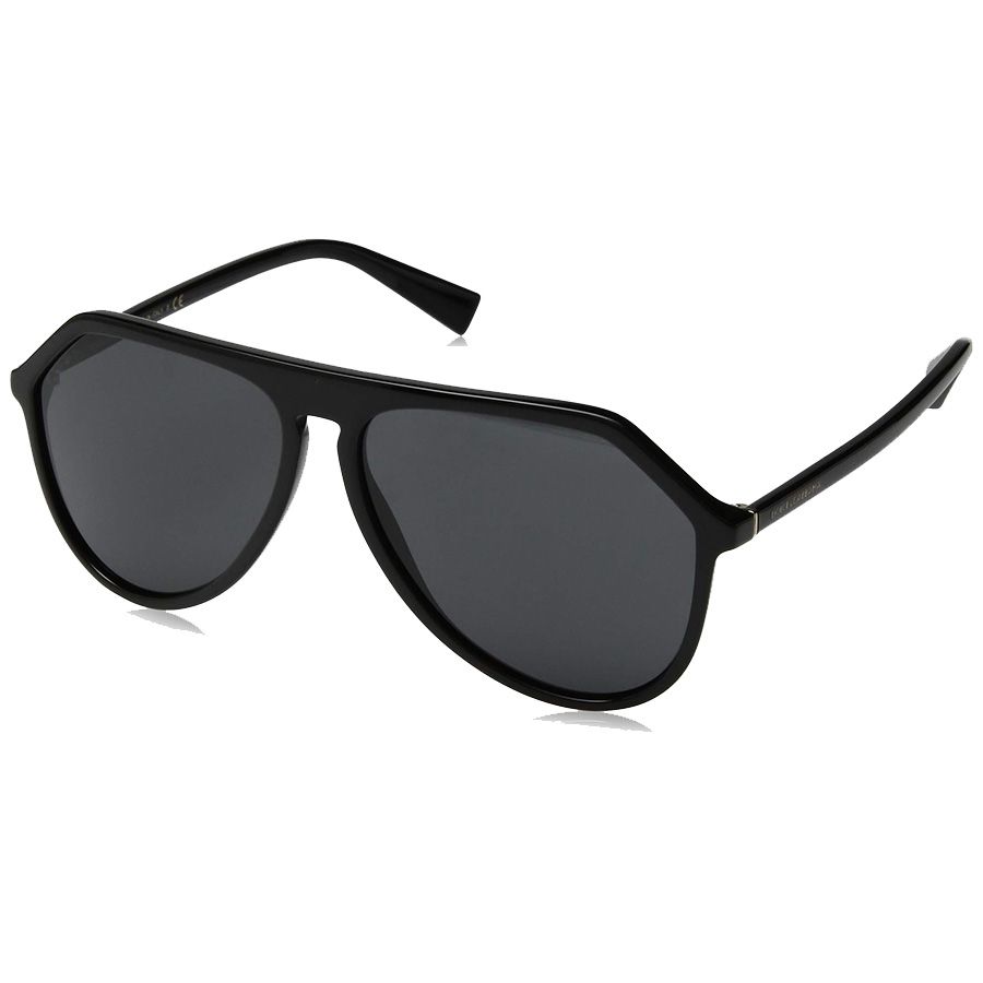 Arriba 63+ imagen dolce and gabbana black aviator sunglasses