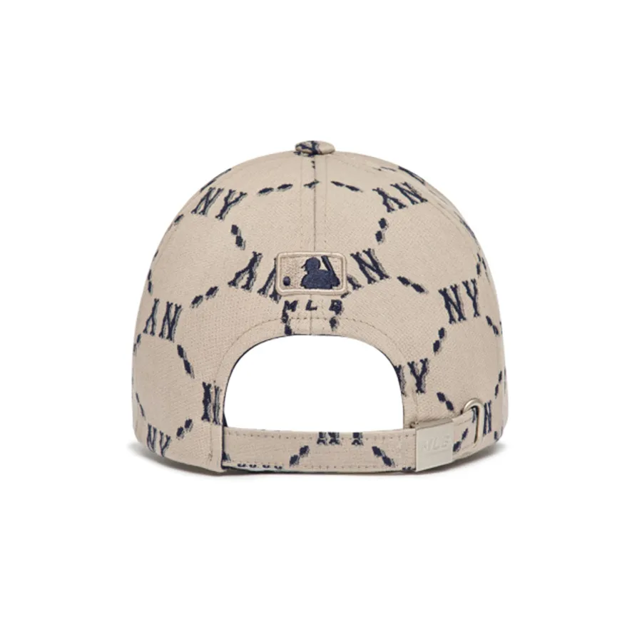Mũ MLB Monogram Diamond Structure Ball Cap New York Yankees