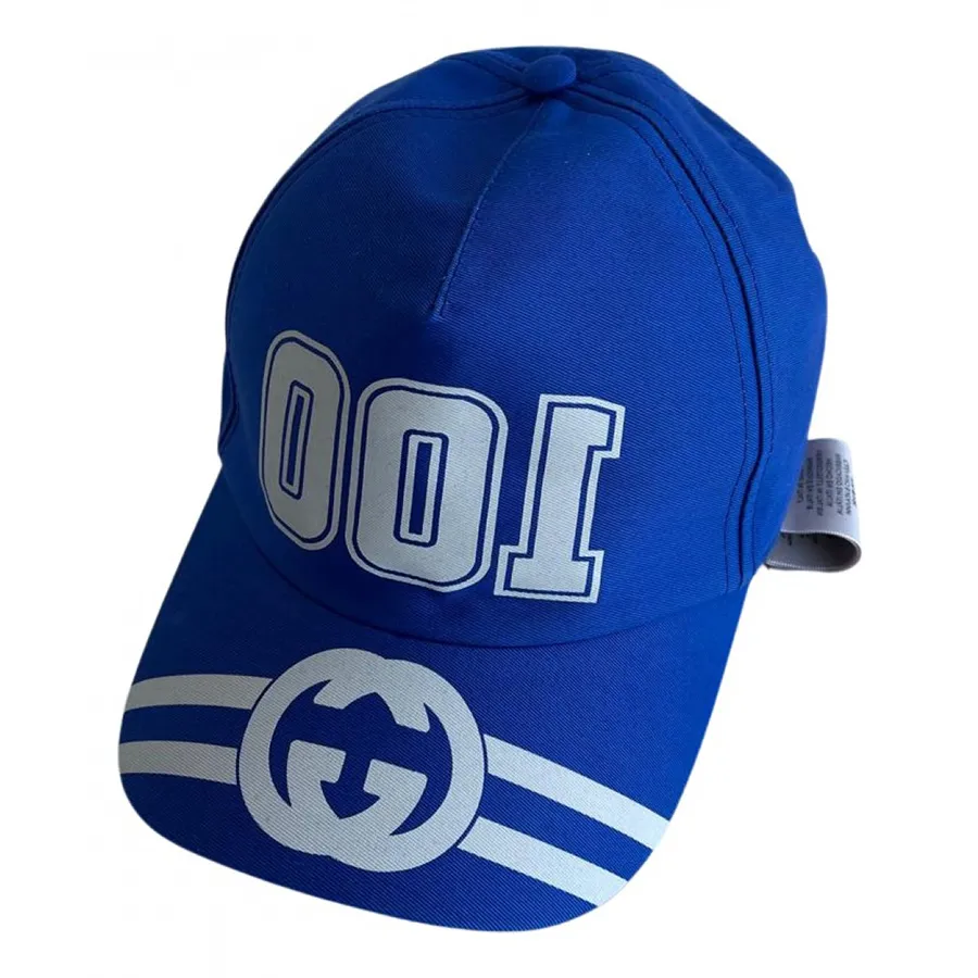 Mua Mũ Nam Gucci 100 Gc Baseball Hat Màu Xanh Blue - Gucci - Mua tại Vua  Hàng Hiệu h045236