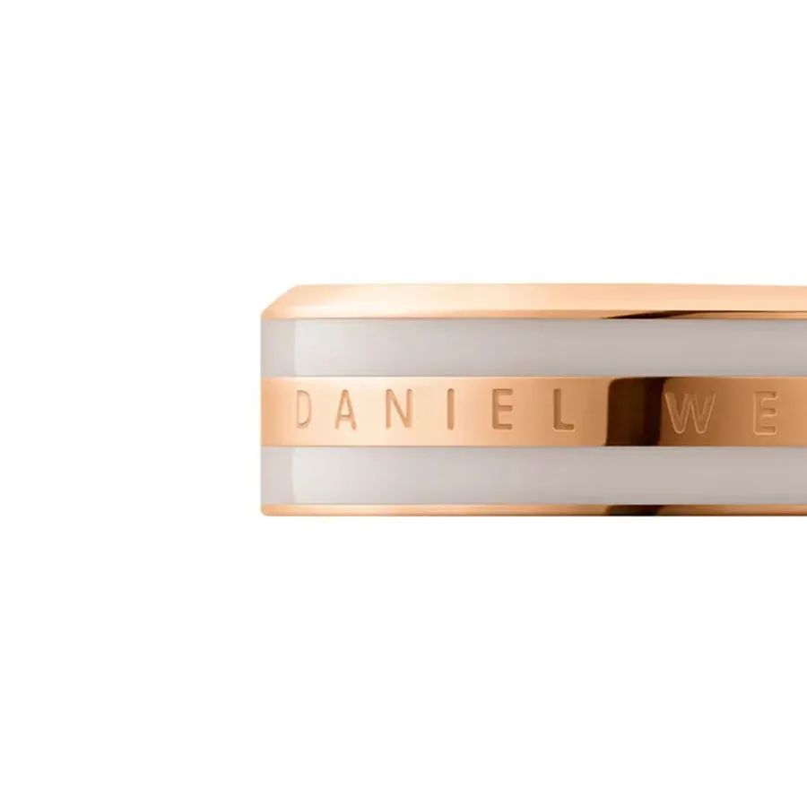 Daniel Wellington Emalie Ring Desert Sand 7号 DW00400053 Jewellery - Emalie Ring for women in rose gold and gray | DW