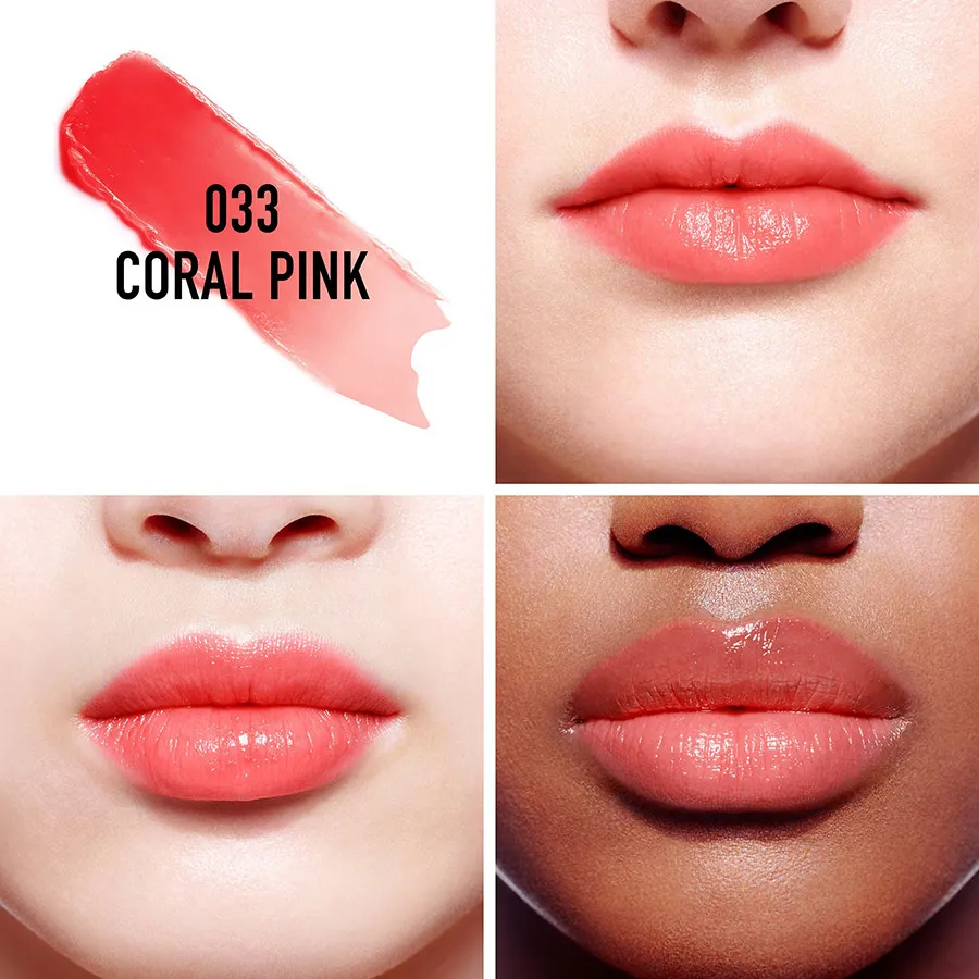 Son Dưỡng Dior Addict Lip Glow Màu 033 Coral Pink  Thế Giới Son Môi