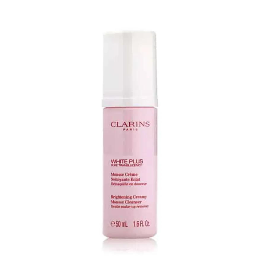Clarins - Sữa Rửa Mặt Tạo Bọt Clarins White Plus Brightening Creamy Mousse Cleanser 50ml - Vua Hàng Hiệu