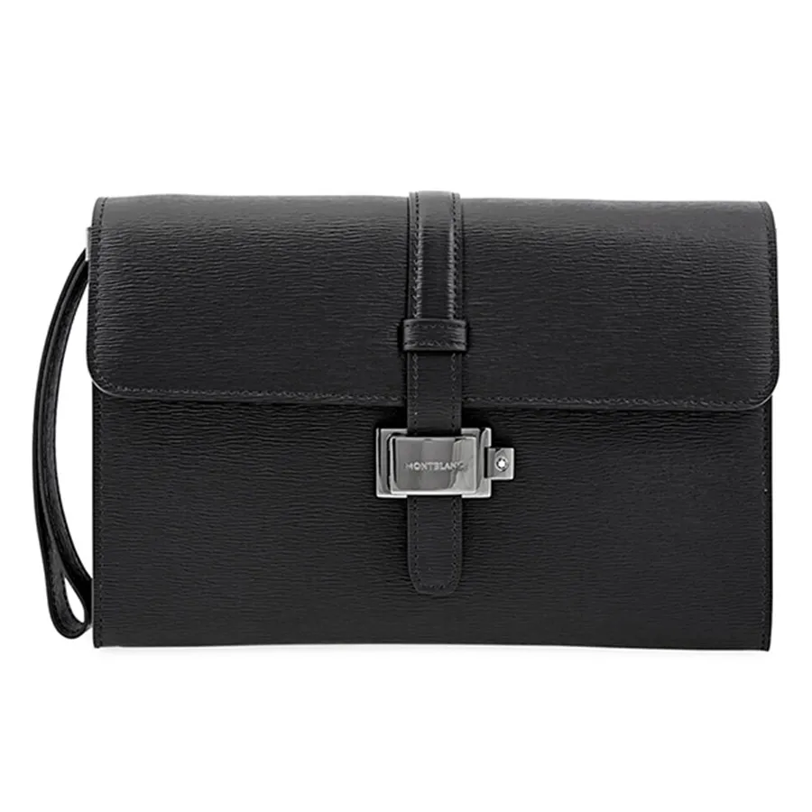 Túi Cầm Tay Montblanc Westside Clutch Bag MB114684 Màu Đen