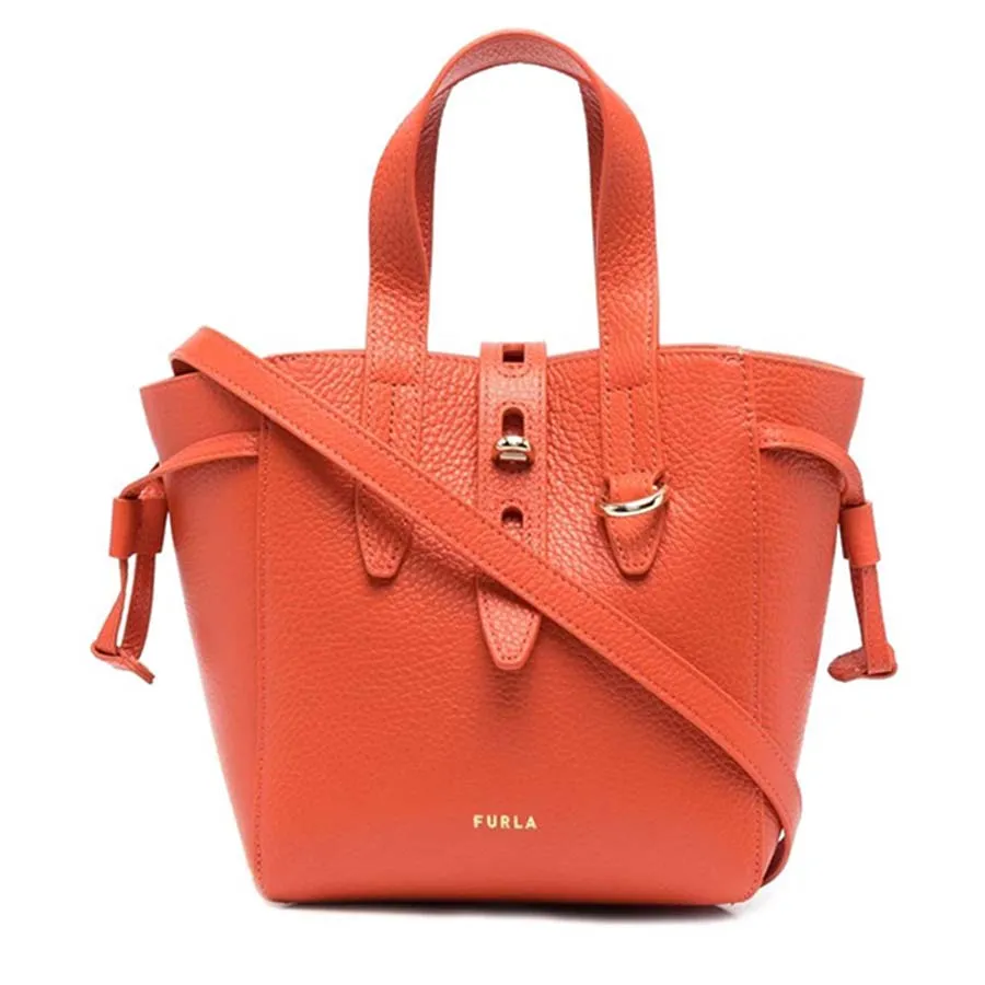 Túi xách Furla Cam - Túi Tote Furla Net Mini Sunset Màu Cam - Vua Hàng Hiệu