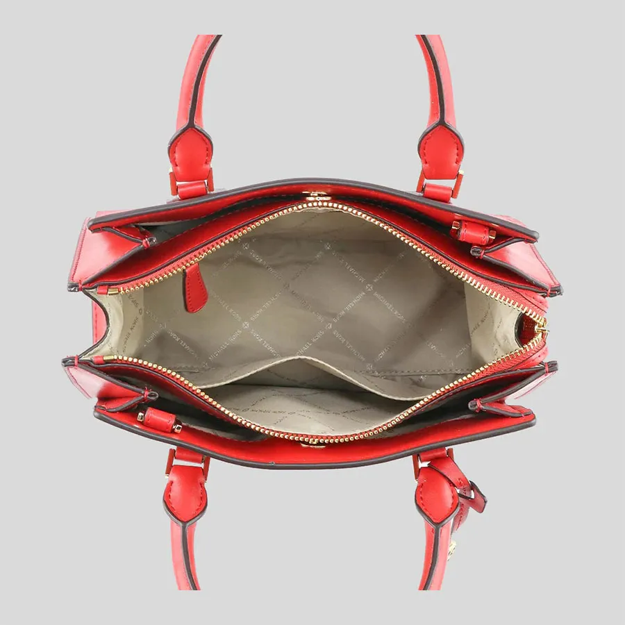 Mua Túi Xách Michael Kors MK Hope Medium Satchel Shoulder Ever Red