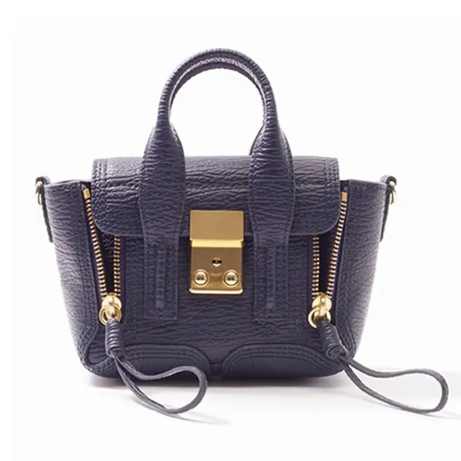 Túi Xách Tay 3.1 Phillip Lim  Pashli Nano Satchel Màu Xanh Navy