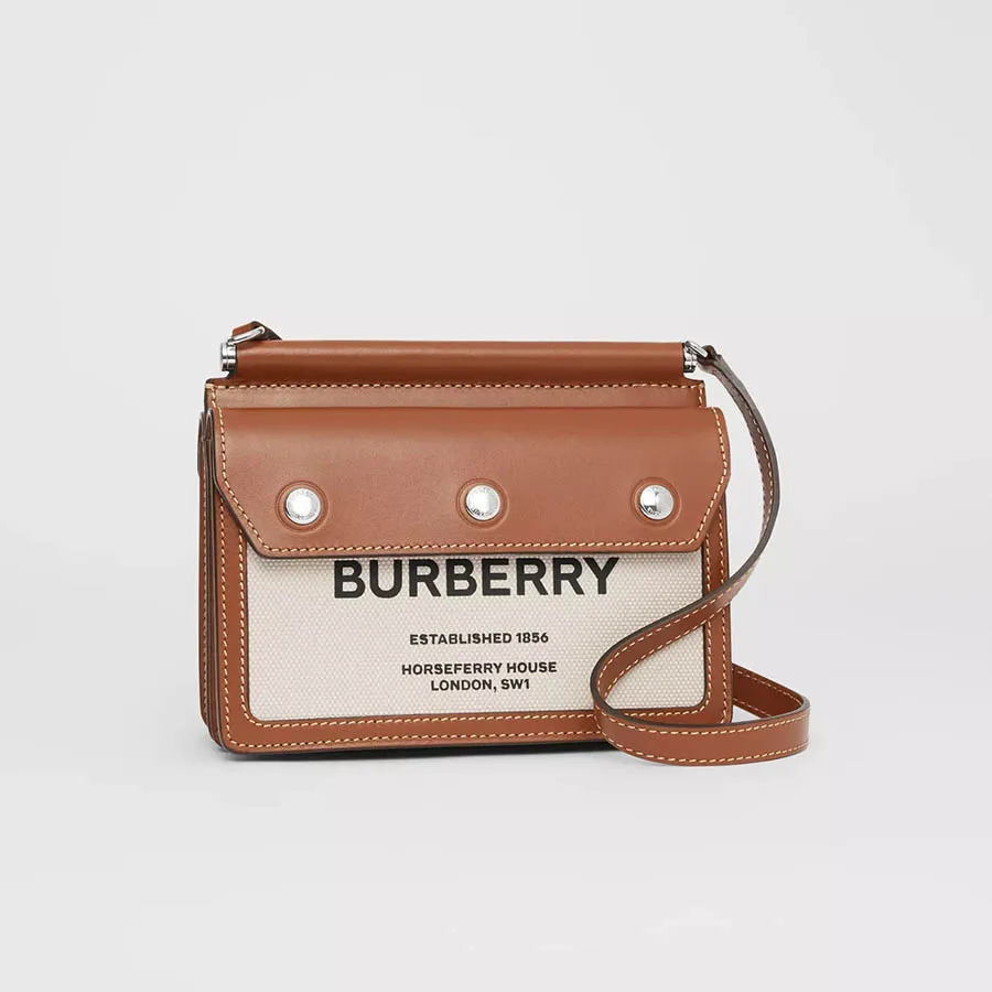 Mua Túi Đeo Chéo Burberry Mini Horseferry Print Title Bag With Pocket  Detail Màu Nâu - Burberry - Mua tại Vua Hàng Hiệu h052431