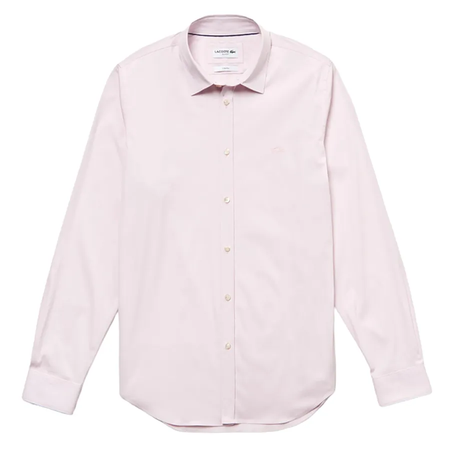 Áo Sơ Mi Lacoste Men's Shirt CH9628 00 HSK Màu Hồng Size M