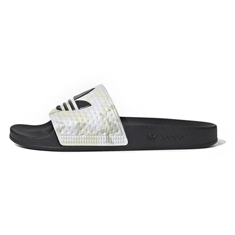 Dép Adidas Đen trắng - Dép Adidas Mens Adilette Camo Sand Black Slide Sandals FW4391 Size 40.5 - Vua Hàng Hiệu