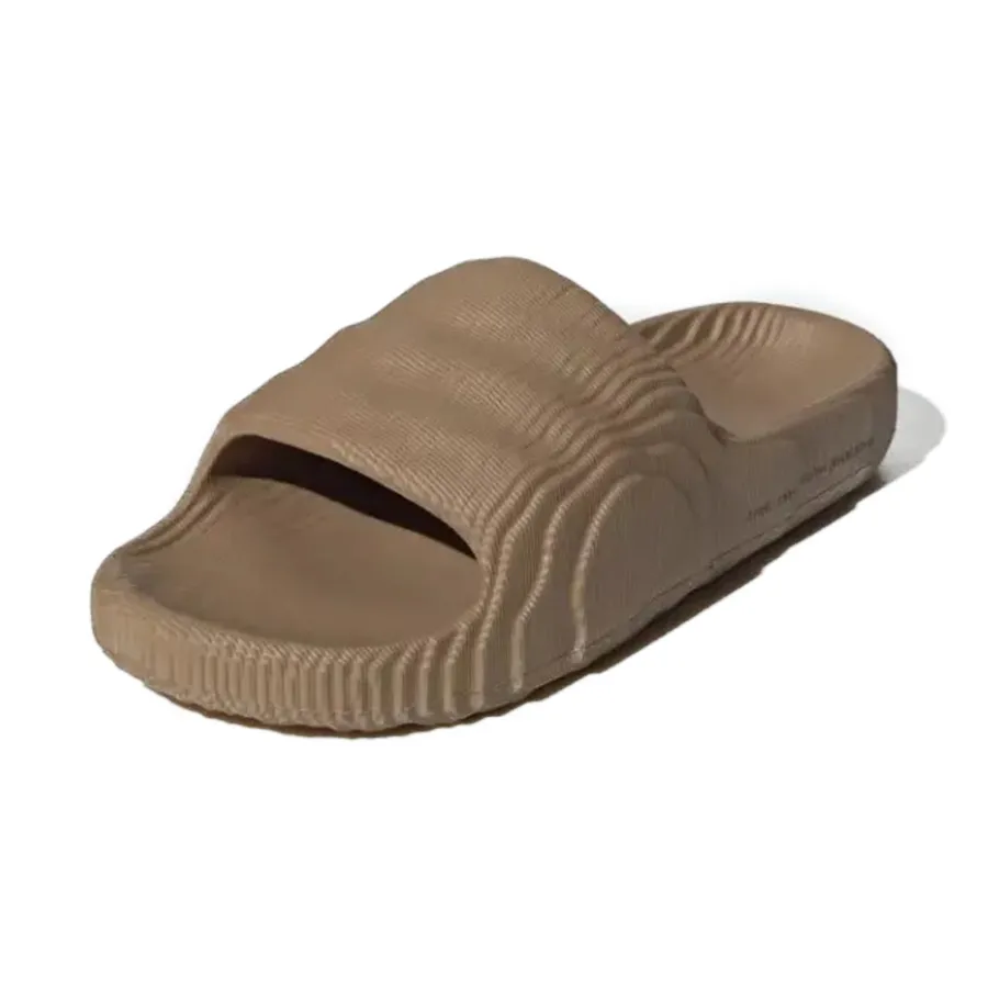 Adidas Sợi tổng hợp - Dép Adidas Adilette 22 Slide Slippers Cardboard HQ6466 Expeditedship Màu Nâu Size 38 - Vua Hàng Hiệu