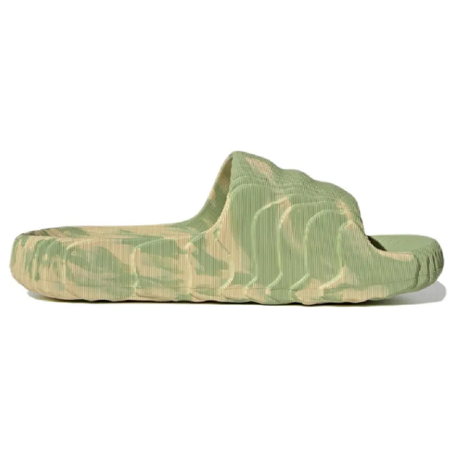 Mua DÃ©p Adidas Adilette 22 Slides 'Magic Lime Desert Sand' GY1597 Phá»i MÃ u Size 42 - Adidas 