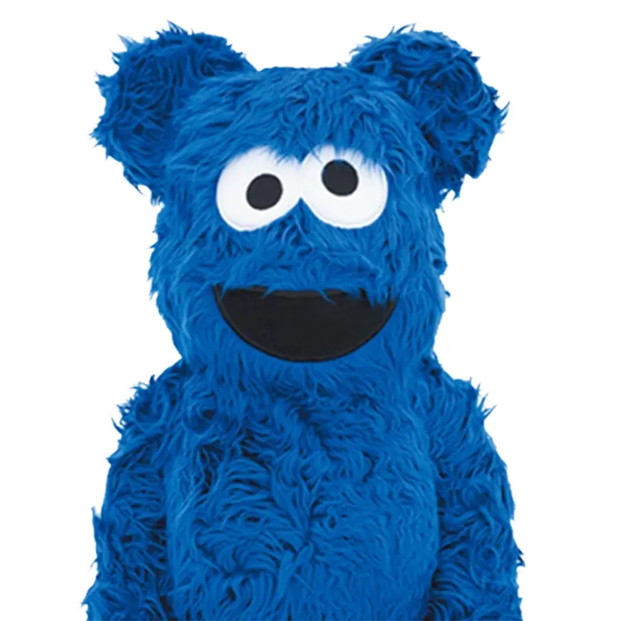 Mua Đồ Chơi Mô Hình Bearbrick Jean Cookie Monster Costume Version