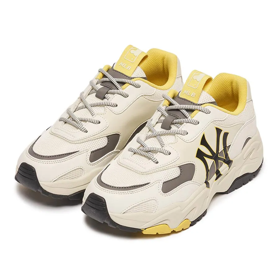 Giày Trắng - Vàng - Giày Thể Thao MLB Big Ball Chunky Lite New York Yankees 3ASHC311N-50MSD Màu Trắng Vàng Size 230 - Vua Hàng Hiệu