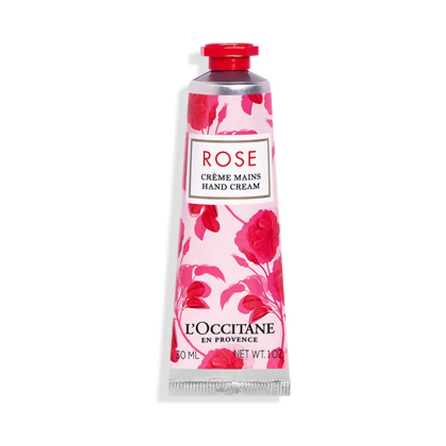 Mỹ phẩm Pháp - Kem Dưỡng Da Tay L'Occitane Rose Creme Mains Hand Cream 30ml - Vua Hàng Hiệu