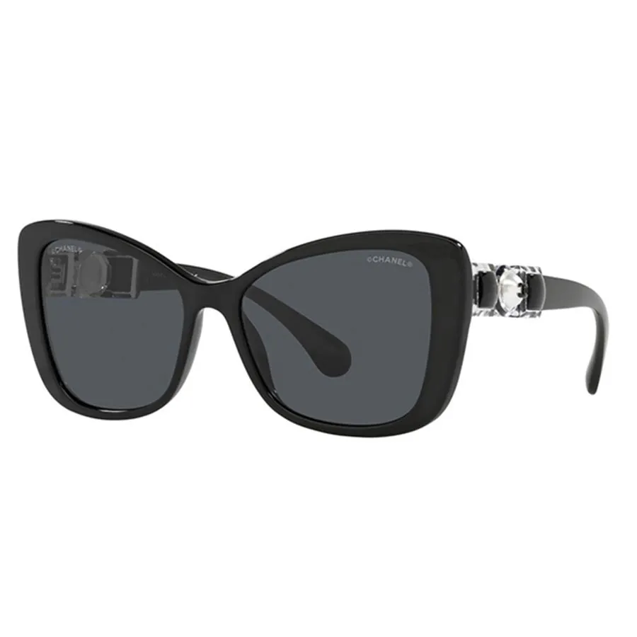 CHANEL CHANEL sunglasses eyewear 5124 75511 Plastic Black White NEW Women  CC 5124 75511Product Code2101216413733BRAND OFF Online Store