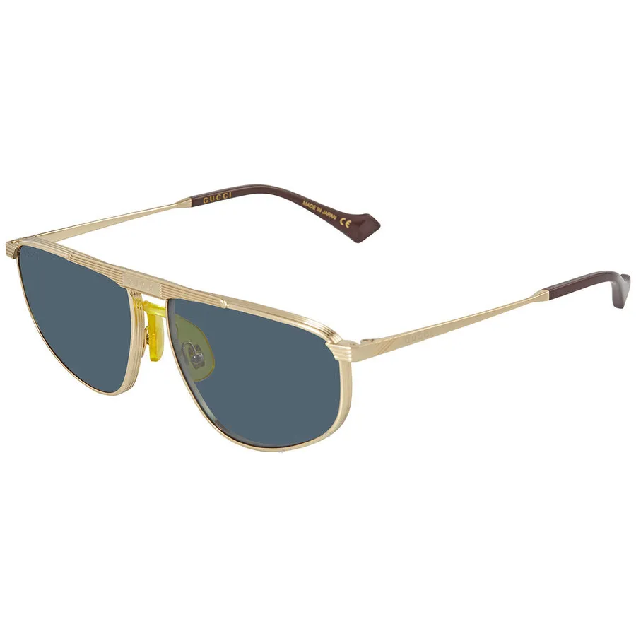 Order Kính Mát Gucci Blue Aviator Men's Sunglasses GG0841S 003 60 Màu Xanh  Blue - Gucci - Đặt mua hàng Mỹ, Jomashop online