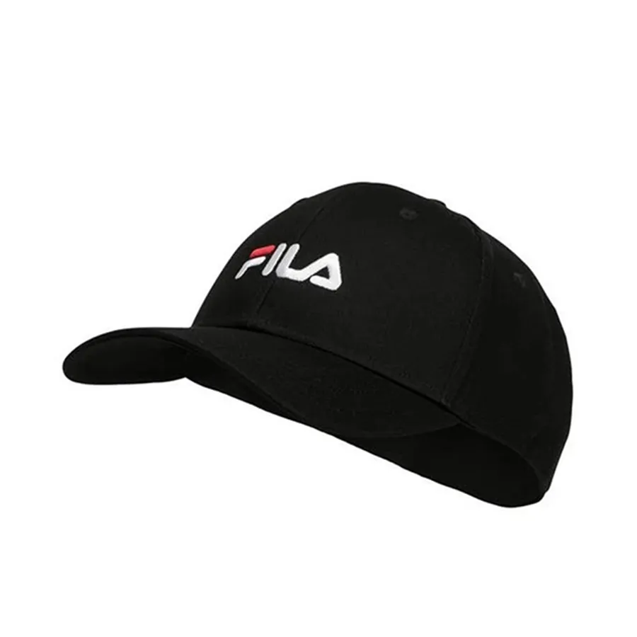 Mũ nón - Mũ Fila Linear Logo Strapback PVN81 Màu Đen - Vua Hàng Hiệu