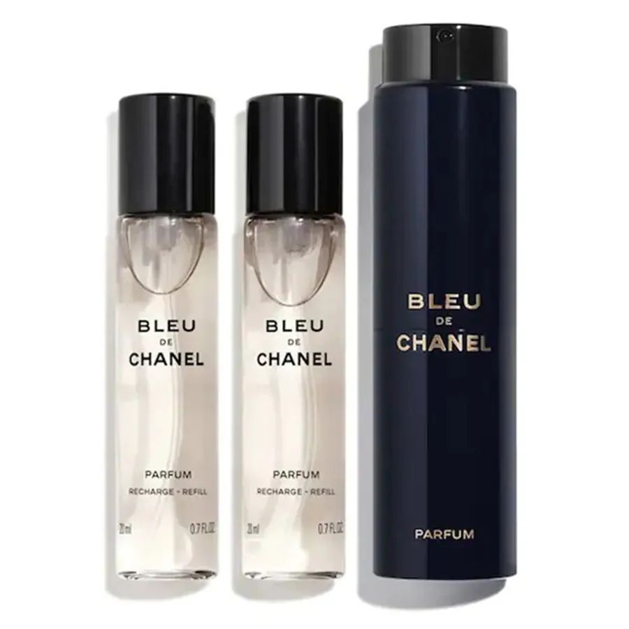 Mua Set Nước Hoa Chanel Bleu De Chanel Parfum Twist And Spray (3 x 20ml) -  Chanel - Mua tại Vua Hàng Hiệu h051583