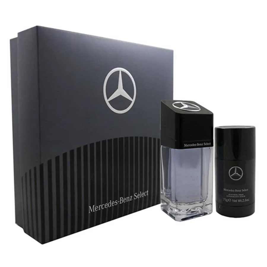 Nước hoa Mercedes-Benz - Set Nước Hoa Nam Và Lăn Khử Mùi Mercedes-Benz Select Gift Set EDT (100ml + 75g) - Vua Hàng Hiệu