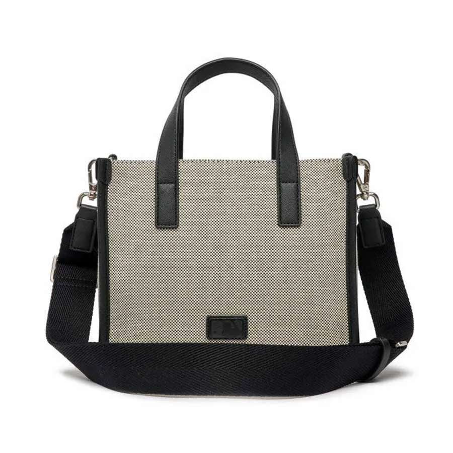 Túi Đeo Chéo Nữ MLB Basic Big Logo Canvas Small Tote Bag