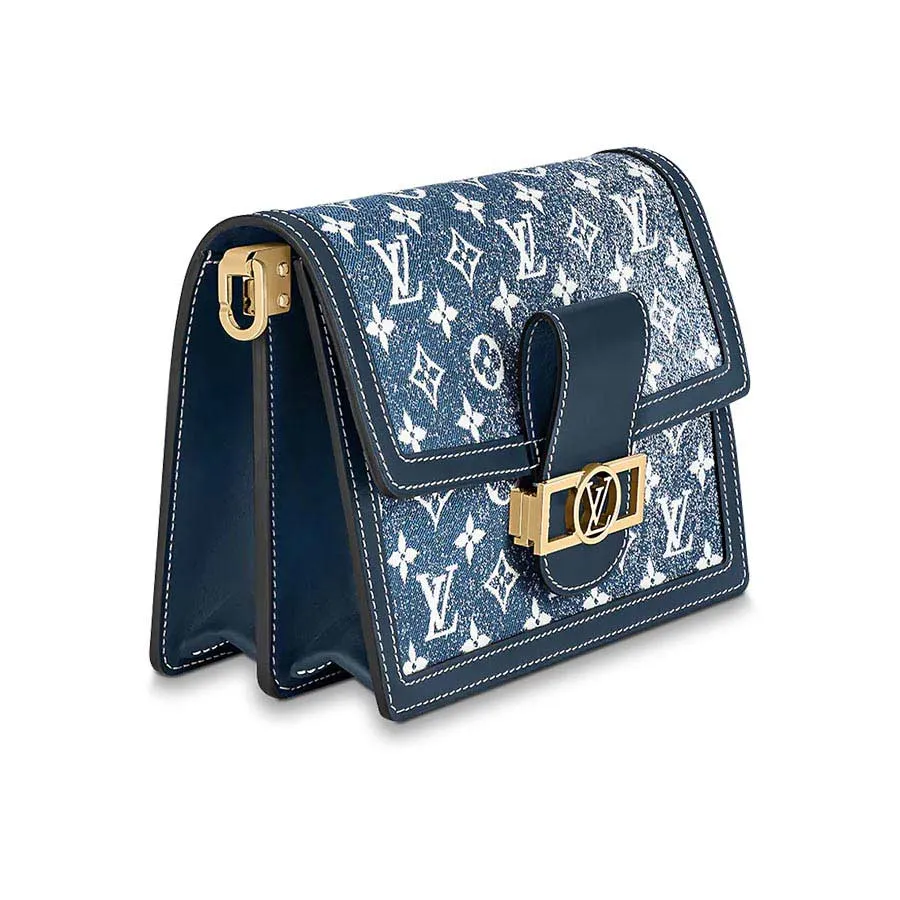 M59631 Louis Vuitton Monogram Denim Dauphine MM Handbag.mp4 on Vimeo