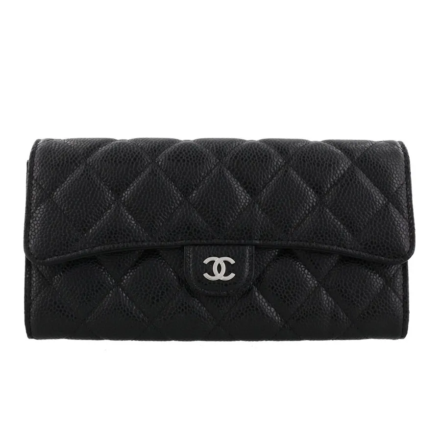 Ví Chanel Matrasse Caviar AP0241 Màu Đen