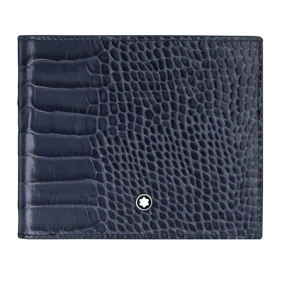 Ví Montblanc Sartorial Leather Wallet MB114450 Màu Xanh Navy