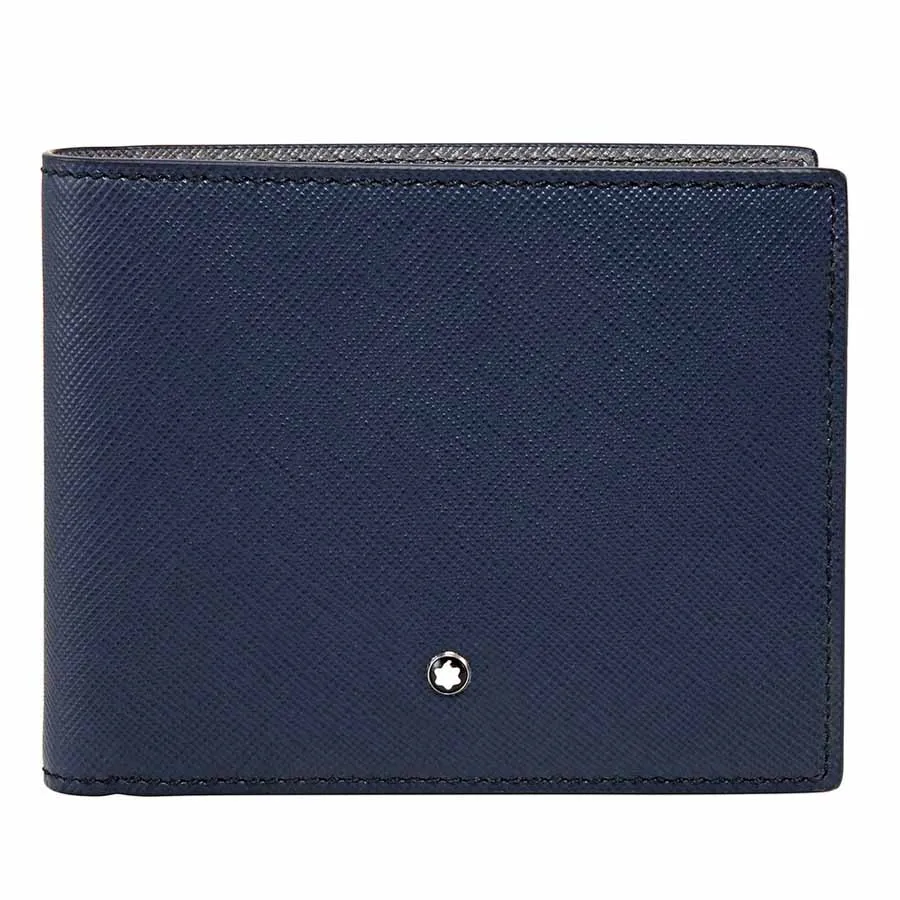 Ví Montblanc Sartorial Wallet 6cc Wallet MB116328 Màu Xanh Navy