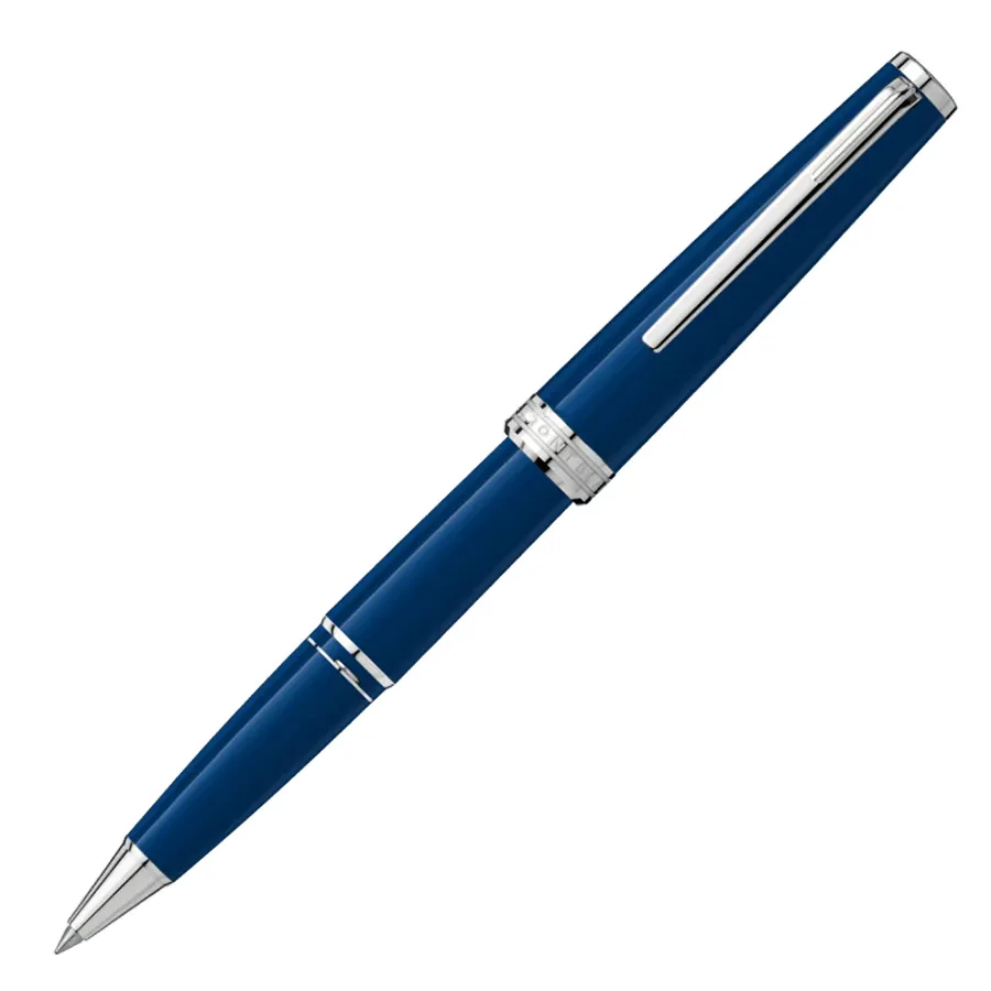 Bút viết Nhựa resin - Bút Bi Montblanc Pix Blue Rollerball Pen 114809 Màu Xanh - Vua Hàng Hiệu