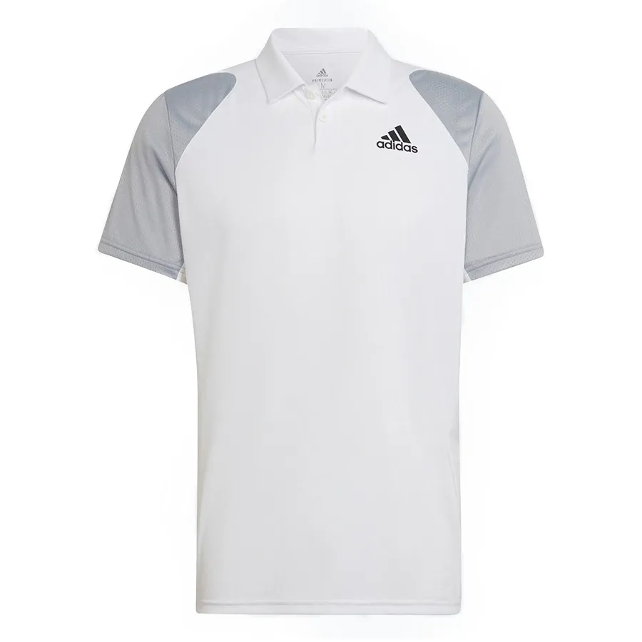 Adidas Trắng - Xám - Áo Polo Adidas Club Tennis Polo Shirt HB9065 Màu Trắng Xám - Vua Hàng Hiệu