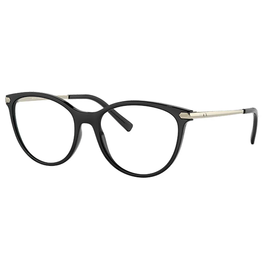 Mua Kính Mắt Cận Armani Exchange  Eyeglasses Women's Shiny Black  Full Rim Màu Đen Vàng - Armani Exchange - Mua tại Vua Hàng Hiệu h055161