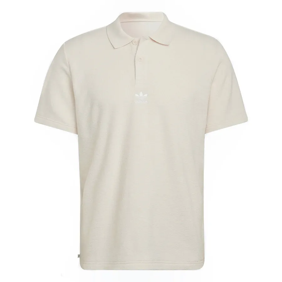 Thời trang Adidas 74% Polyester, 26% Viscose - Áo Polo Adidas Adicolor Classics Sports Polo Shirt IB7723 Màu Kem - Vua Hàng Hiệu