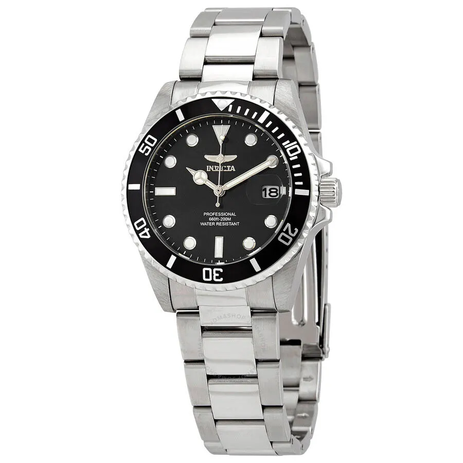 Invicta Nữ - Đồng Hồ Nữ Invicta Pro Diver Quartz Black Dial Ladies Watch 33272 Màu Đen Bạc - Vua Hàng Hiệu