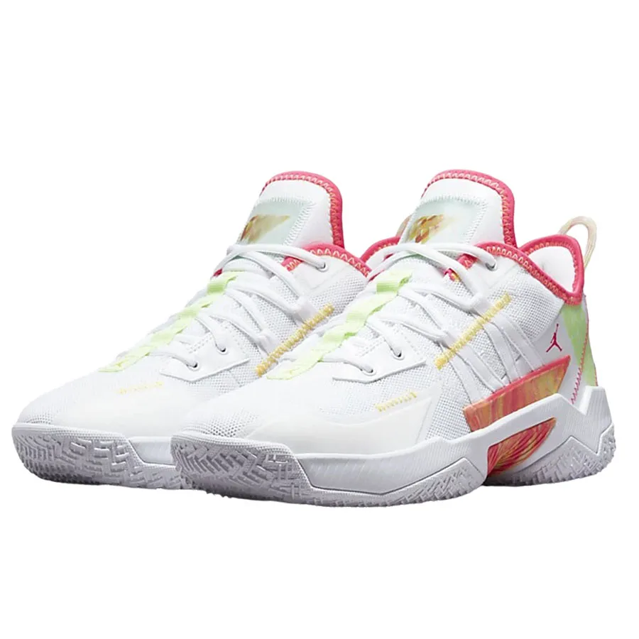 Giày Bóng Rổ Nike Jordan One Take Ii Pf White Hyper Pink CW2458-163 Phối  Màu Size 41