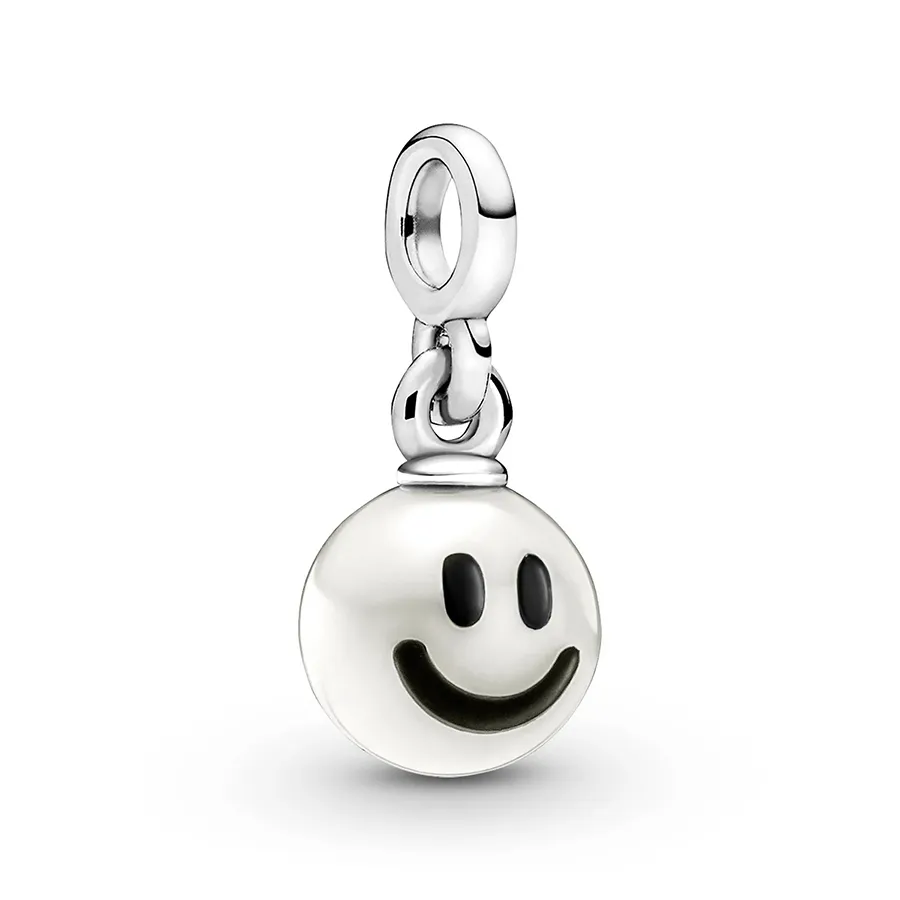 Hạt Vòng Charm Pandora Me Happy Mini Dangle 799678C01 Màu Bạc | Vua ...