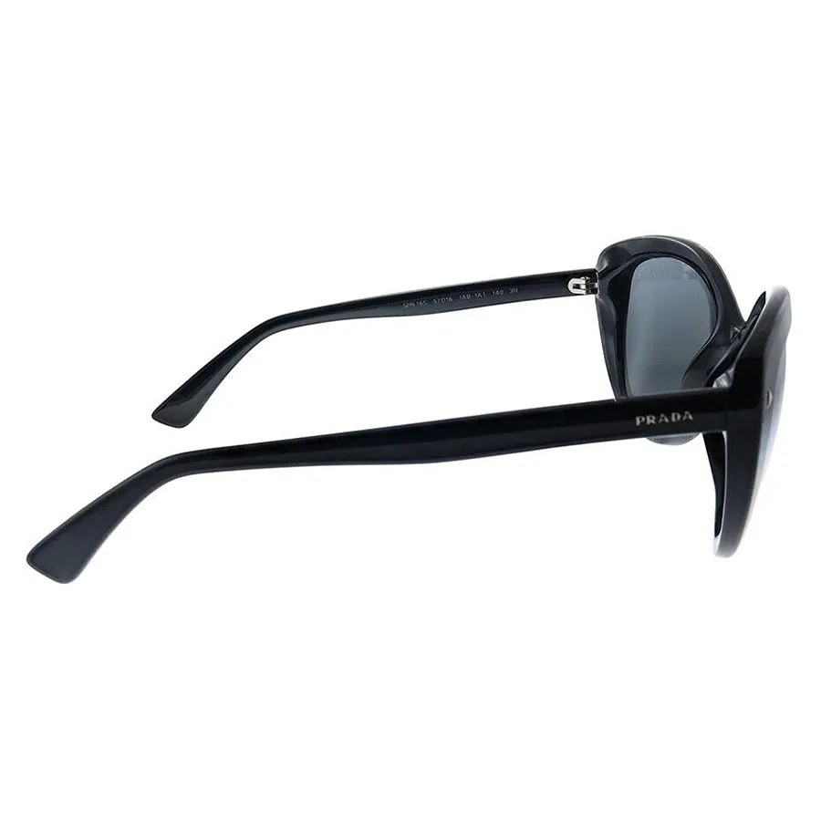Mua Kính Mát Prada New SPR16S 1AB1A1 Black Plastic Cat-Eye Sunglasses Grey  Lens Màu Đen Xám - Prada - Mua tại Vua Hàng Hiệu h053970